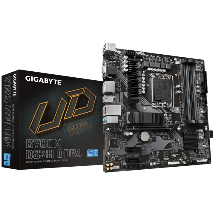 GIGABYTE B760M DS3H DDR4 - B760/LGA1700/DDR4/MATX 