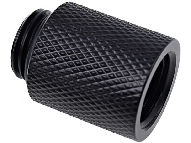 ALPHACOOL EISZAPFEN CONNECTEUR MALE-FEMELLE 20MM G1/4 NOIR 