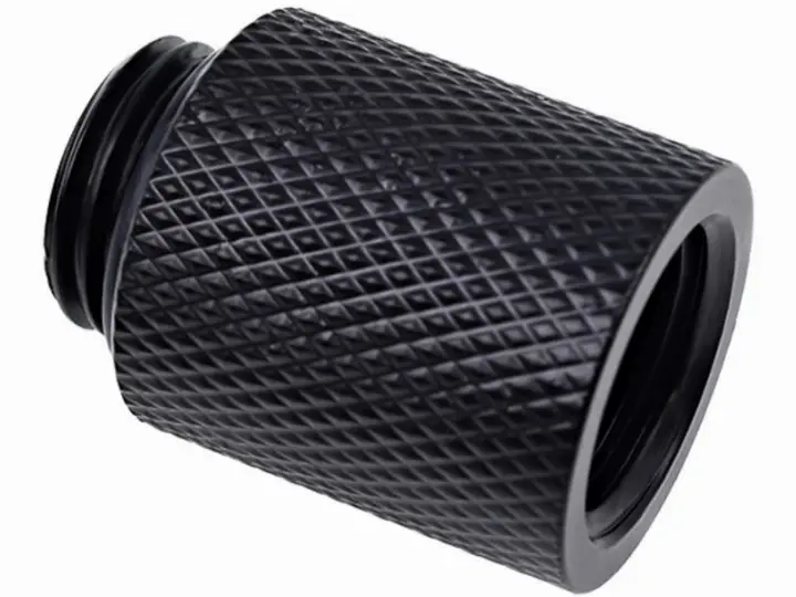 ALPHACOOL EISZAPFEN CONNECTEUR MALE-FEMELLE 20MM G1/4 NOIR 