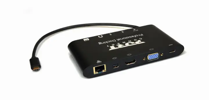 PORT CONNECT TRAVEL DOCKING STATION TYPE C 4K++ 