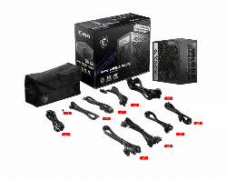 MSI ATX 850W - 80+ GOLD - MPG A850GS PCIE5 NOIR 