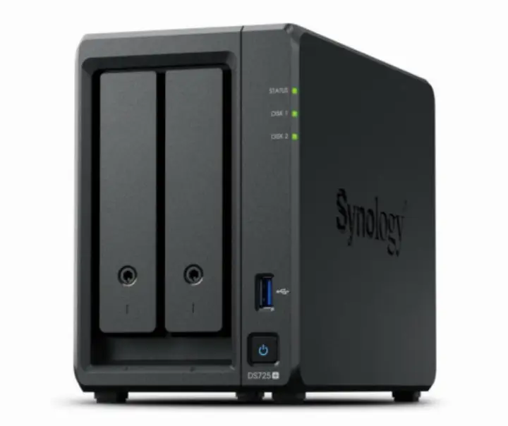 SYNOLOGY DS725+ - 2 BAIES 
