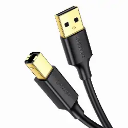 UGREEN CABLE USB-A VERS USB-B/2M/NOIR 