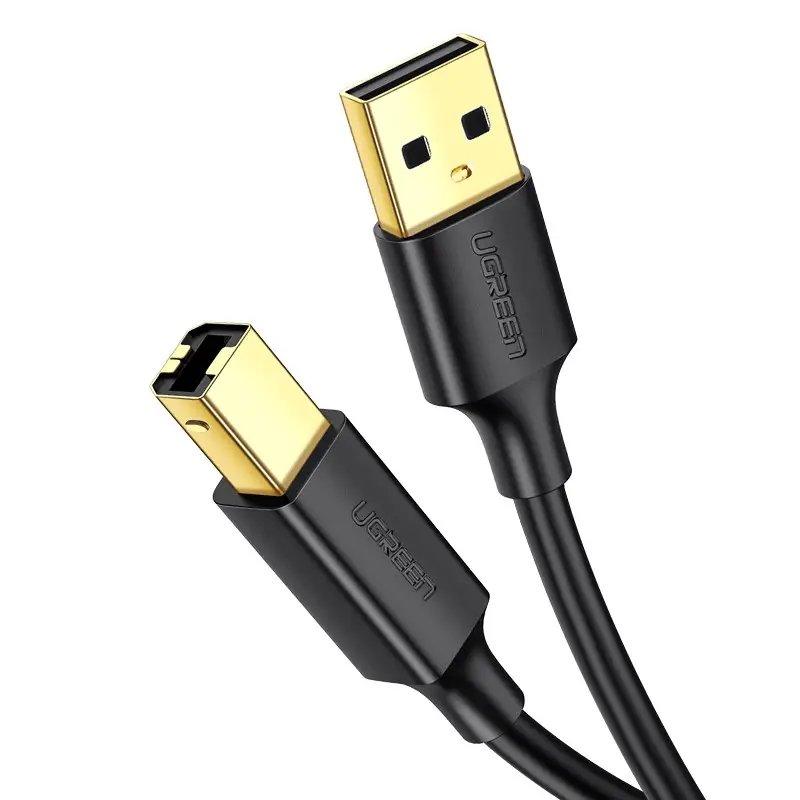 UGREEN CABLE USB-A VERS USB-B/2M/NOIR 