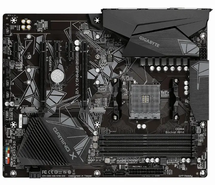 Gigabyte B550 Gaming X V2 AMD B550 Emplacement AM4 ATX
