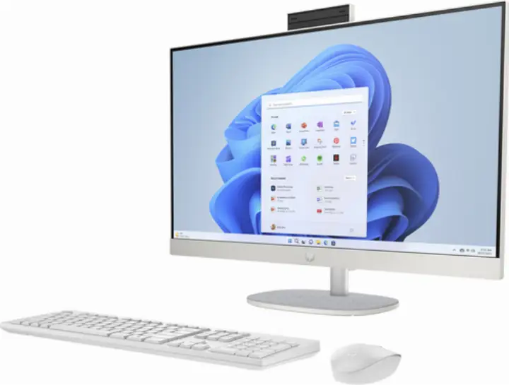 HP 27-CR0041NF 27 FHD/R7-7730U/16GO/1TO/W11 BLANC 