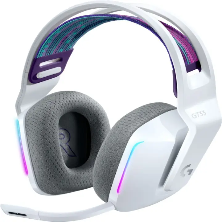 LOGITECH G733 SANS FIL LIGHTSPEED RGB - BLANC 
