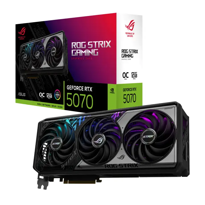 ASUS ROG STRIX GEFORCE RTX 5070 12GB GDDR7 OC EDITION 