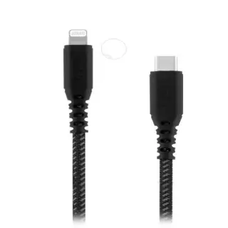 T'NB CABLE USB-C PD VERS LIGHTNING XTREMWORK - 1.5M 