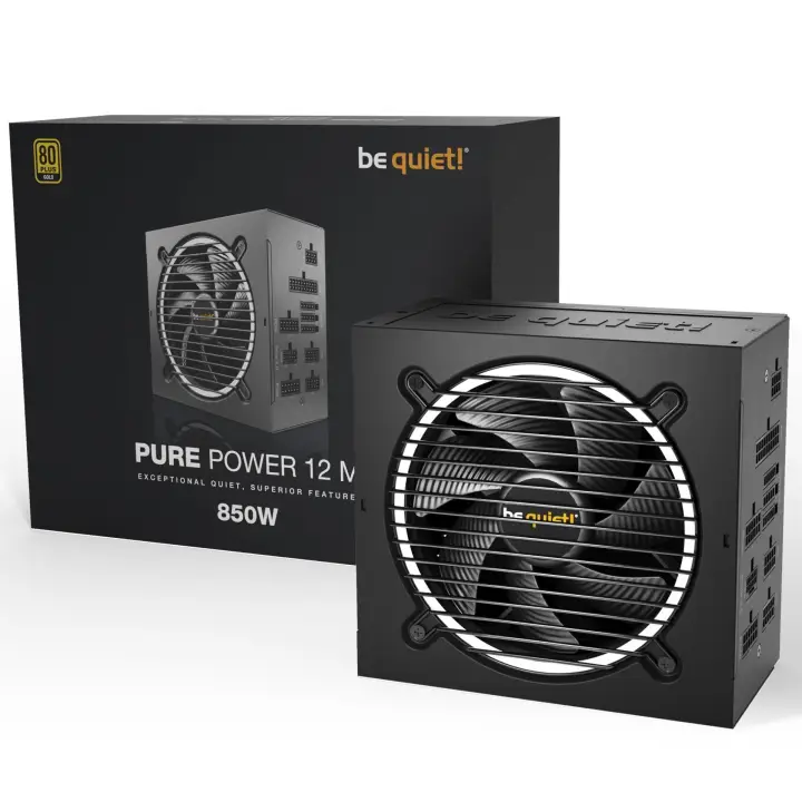 BE QUIET! ATX 850W - PURE POWER 12 M 80+ GOLD - BN344 