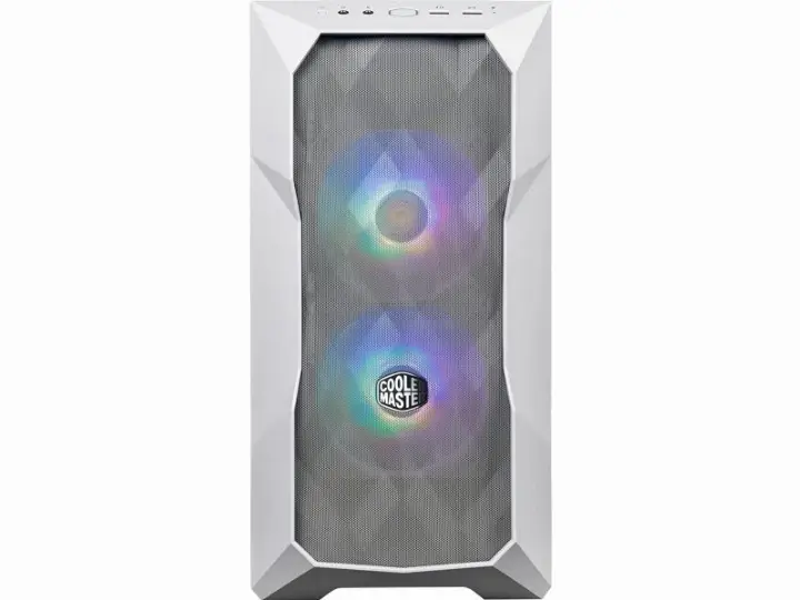 COOLER MASTER TD300 MESH WHITE TD300-WGNN-S00 - MT/SS ALIM/MATX 