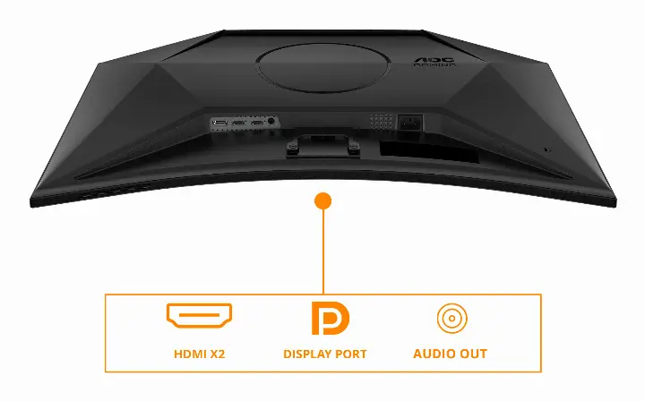 AOC CQ32G4VE 31.5 CURVE QHD/180HZ/FAST-VA/0.5MS/ADAPT 