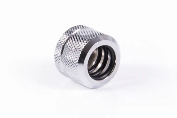 ALPHACOOL PACK DE 6 FITTING POUR TUBE RIGIDE ARGENT 14MM 