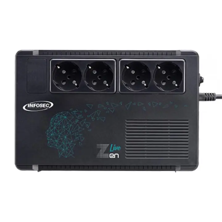 INFOSEC ZEN LIVE 650VA - 4 PRI