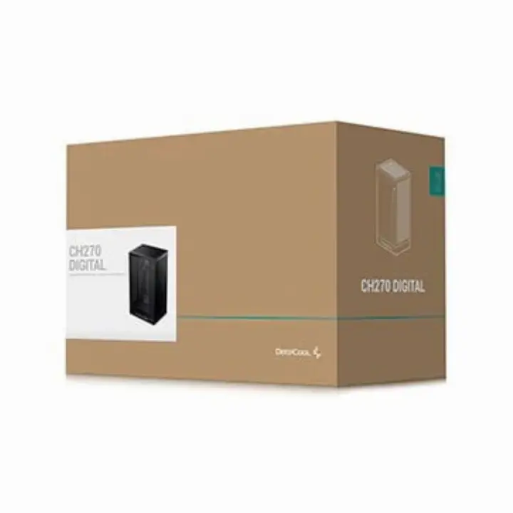 DEEPCOOL CH270 DIGITAL NOIR - MT/SANS ALIM/MICRO-ATX 