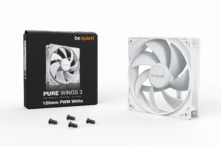 BE QUIET! PURE WINGS 3 120MM PWM BLANC 