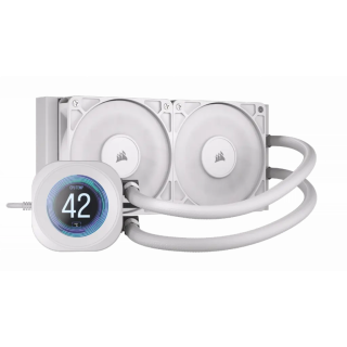 CORSAIR NAUTILUS 240 RS LCD - 240MM - BLANC 