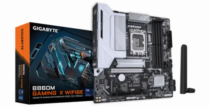 GIGABYTE B860M GAMING X WIFI6E - B860/LGA1851/DDR5/MATX 