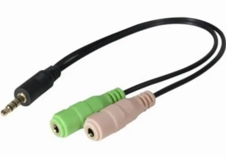 GENERIQUE ADAPTATEUR JACK 3.5 (3PTS) VERS MICRO ET CASQUE 
