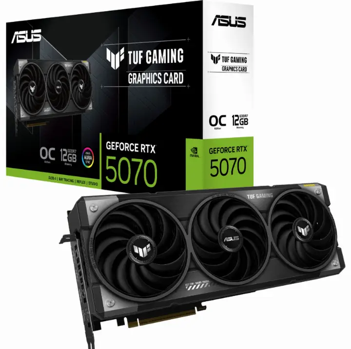 ASUS TUF GAMING GEFORCE RTX 5070 12GB GDDR7 OC EDITION 