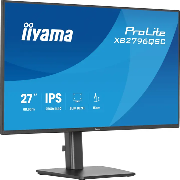 IIYAMA XB2796QSC-B1 27 QHD/75HZ/USB-C PD 65W 