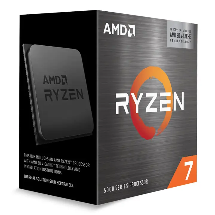 AMD RYZEN 5 7500X3D - 4.5GHZ/102MO/AM5/WOF 