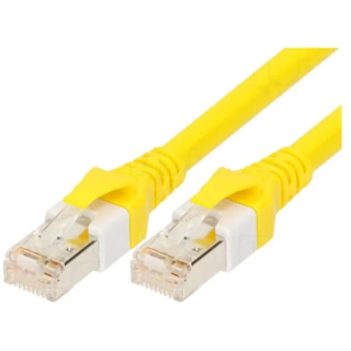 GENERIQUE CORDON CAT 6. 4P MOULE 0.50 M FTP JAUNE 