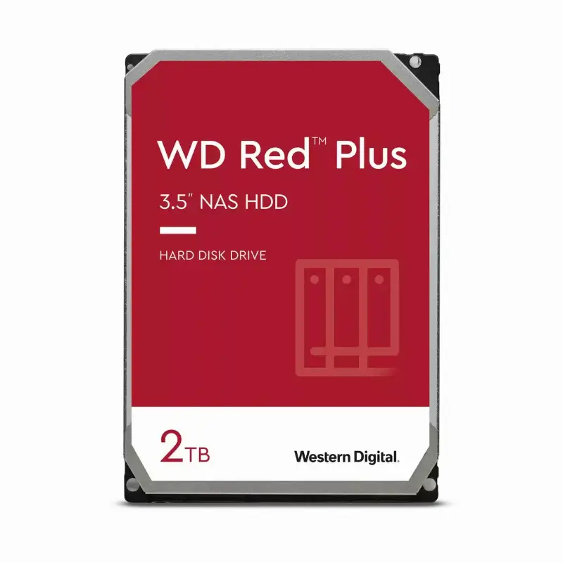 WD 2TO RED PLUS 64MO SATA III - WD20EFPX 