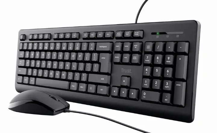 TRUST PRIMO - CLAVIER/SOURIS/NOIR/FILAIRE 