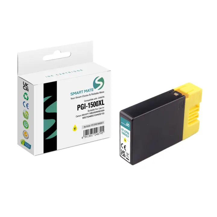 COMPATIBLE CANON CARTOUCHE PGI-1500XLY JAUNE 