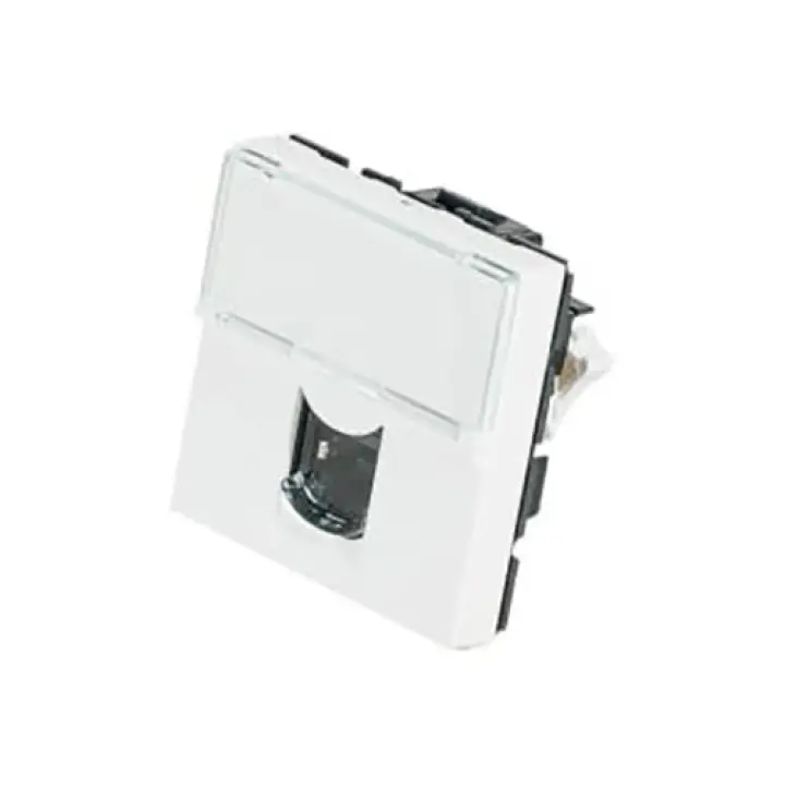 GENERIQUE PLASTRON MOSAIC 45X45 RJ45 CAT.6 