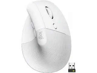 LOGITECH LIFT ERGONOMIQUE SILENCIEUSE - BLANC 