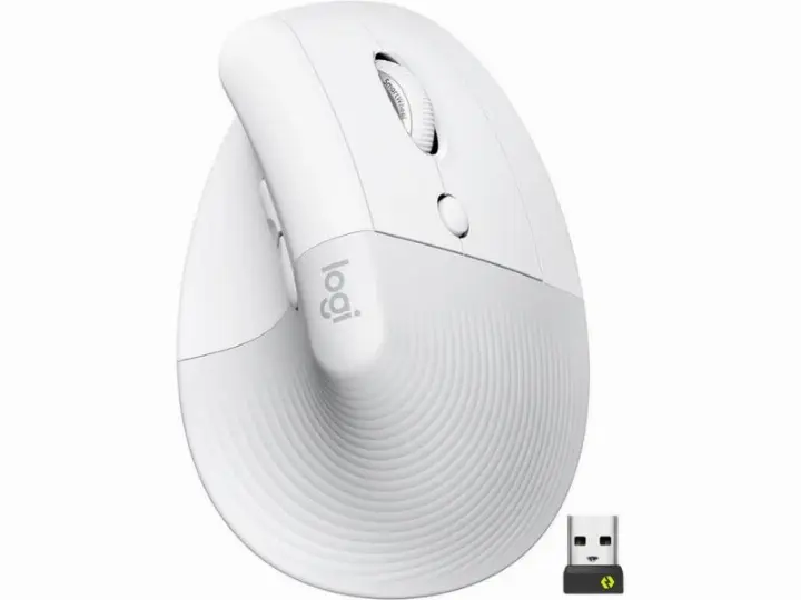 LOGITECH LIFT ERGONOMIQUE SILENCIEUSE - BLANC 