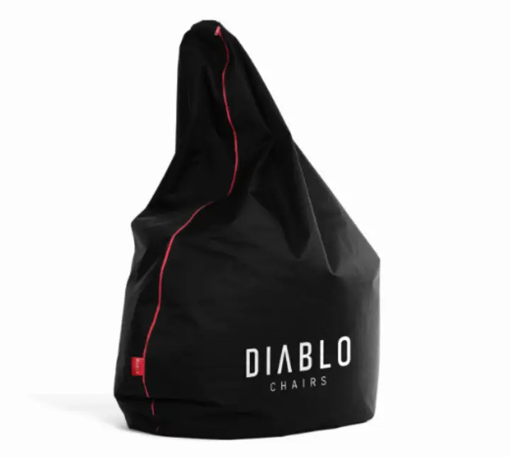 DIABLO CHAIRS POUF GAMER - NOIR 