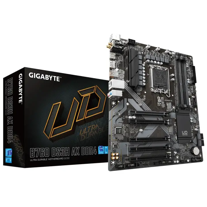 GIGABYTE B760 DS3H AX DDR4 - B760/LGA1700/DDR4/ATX 