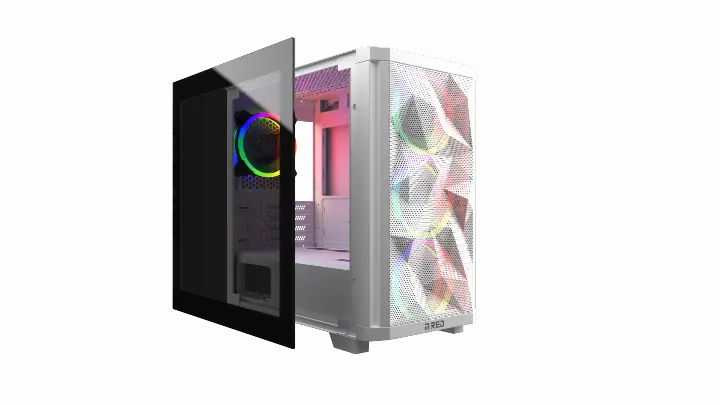 M.RED STARDUST MINI BLANC RGB - MT/SANS ALIM./MATX 