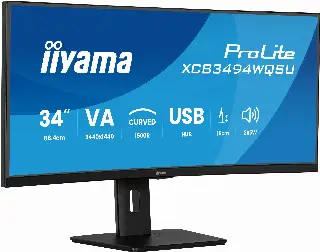 IIYAMA XCB3494WQSU-B1 34CURVE/120HZ/VA/0.4MS/FREESYNC P 