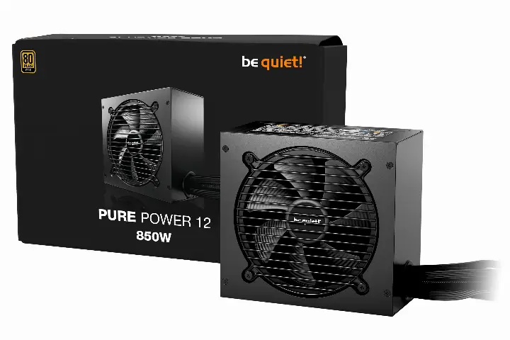 BE QUIET! ATX 850W - 80+ GOLD - PURE POWER 12 NOIR 