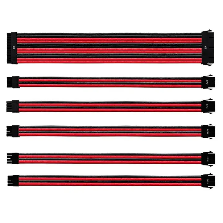 COOLER MASTER KIT CABLES TRESSES (RED/BLACK) CMA-NEST16RDBK1-GL 