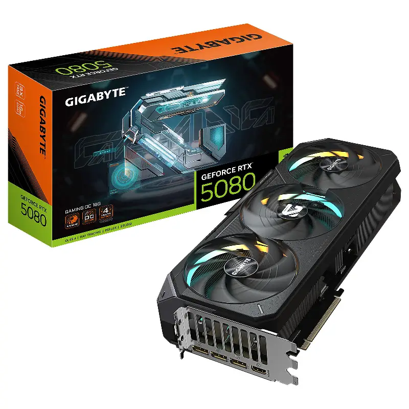 GIGABYTE GEFORCE RTX 5080 GAMING OC 16G 