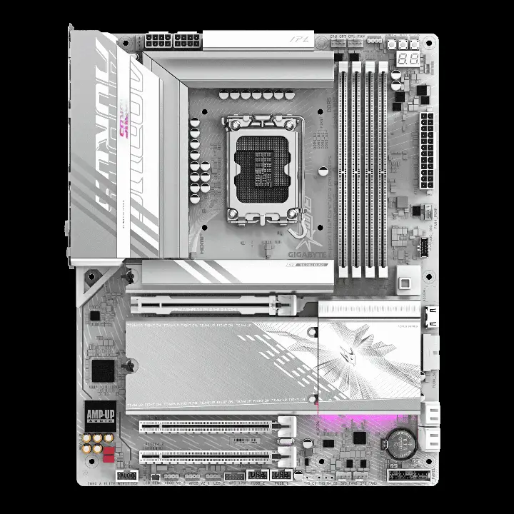 GIGABYTE Z890 A ELITE WF7 ICE - Z890/LGA1851/DDR5/ATX 