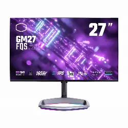 COOLER MASTER GM27-FQS 27 QHD/165HZ/F-IPS/1MS/ARGB/PIVOT/USB-C# 