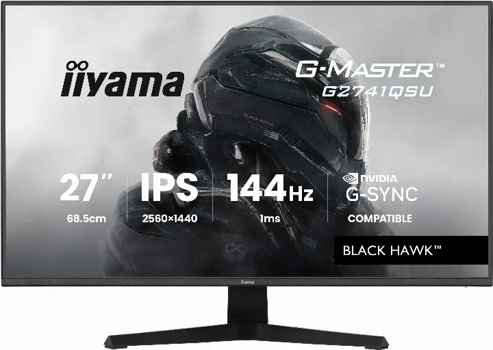 IIYAMA G2741QSU-B1 27 QHD 144HZ/IPS/1MS/ADAPTSYNC/G-SYNC 