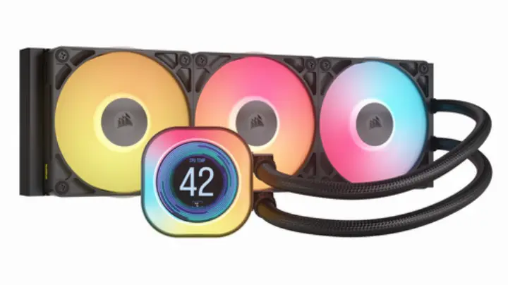 CORSAIR ICUE LINK TITAN - 360 RX LCD AIO/360MM - NOIR 