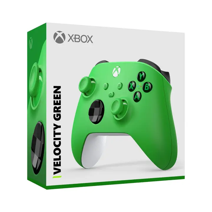 MICROSOFT MANETTE XBOX SANS FIL - VELOCITY GREEN 