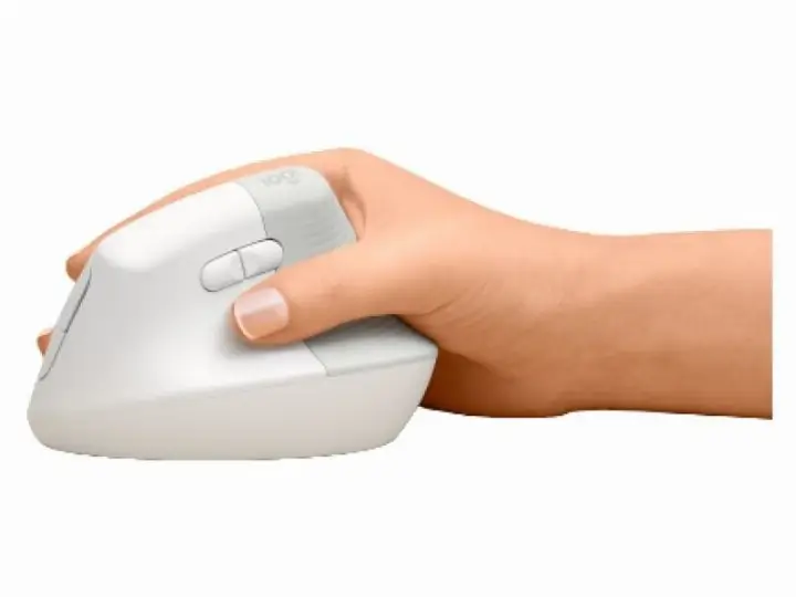 LOGITECH LIFT ERGONOMIQUE SILENCIEUSE - BLANC 