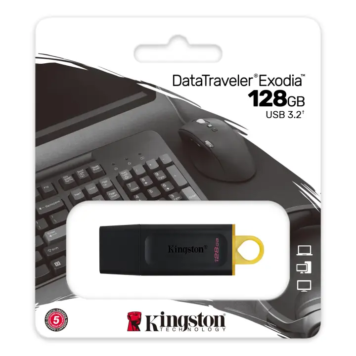 KINGSTON 128GB DT EXODIA USB 3.2 GEN 1 