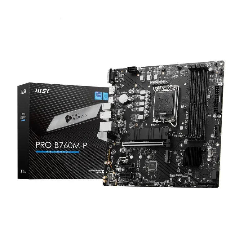 MSI PRO B760M-P - B760/LGA1700/DDR5/MATX 