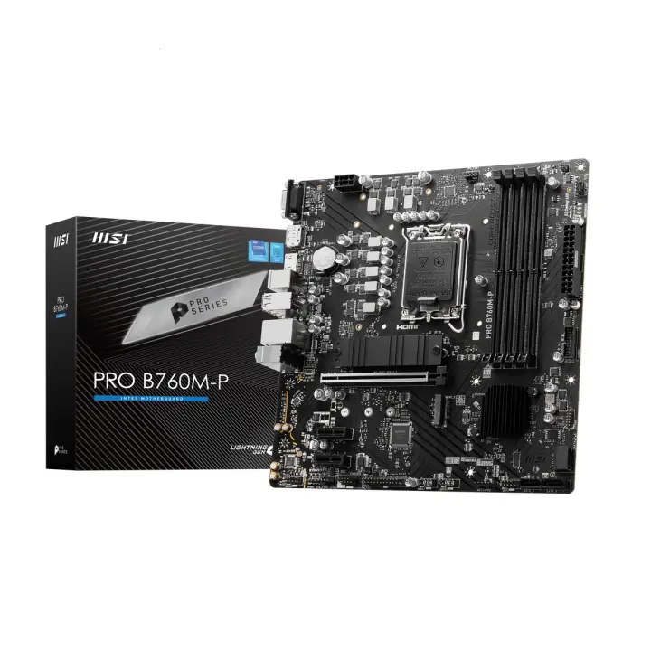 MSI PRO B760M-P - B760/LGA1700/DDR5/MATX 