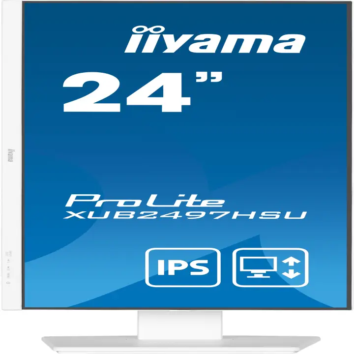 IIYAMA XUB2497HSU-W2 24 FHD/100HZ/IPS/1MS/PIVOT BLANC 